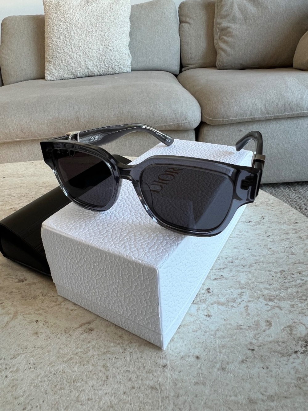Dior Oblique S2I Black Sunglasses